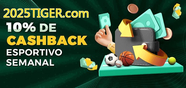 10% de bônus de cashback na 2025TIGER.com